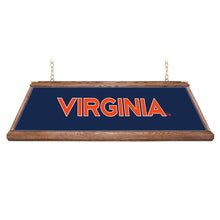 Load image into Gallery viewer, Virginia Cavaliers: Premium Wood Pool Table Light - The Fan-Brand