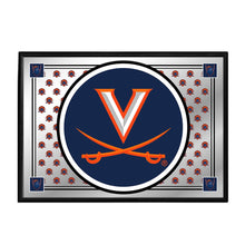 Load image into Gallery viewer, Virginia Cavaliers: Team Spirit - Framed Mirrored Wall Sign - The Fan-Brand