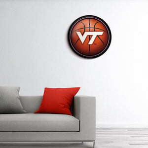 Virginia Tech Hokies: Basketball - Modern Disc Wall Sign - The Fan-Brand