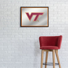 Load image into Gallery viewer, Virginia Tech Hokies: Framed Mirrored Wall Sign - The Fan-Brand