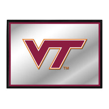 Load image into Gallery viewer, Virginia Tech Hokies: Framed Mirrored Wall Sign - The Fan-Brand