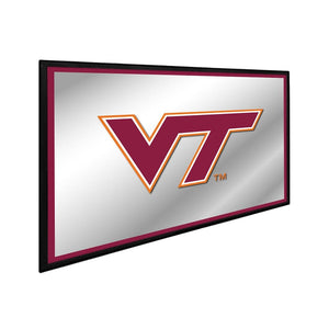 Virginia Tech Hokies: Framed Mirrored Wall Sign - The Fan-Brand