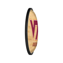 Load image into Gallery viewer, Virginia Tech Hokies: Hardwood - Oval Slimline Lighted Wall Sign - The Fan-Brand