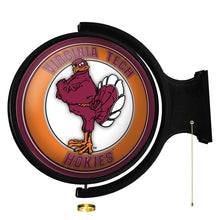 Load image into Gallery viewer, Virginia Tech Hokies: Mascot - Original Round Rotating Lighted Wall Sign - The Fan-Brand