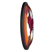 Load image into Gallery viewer, Virginia Tech Hokies: Mascot - Round Slimline Lighted Wall Sign - The Fan-Brand