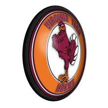 Load image into Gallery viewer, Virginia Tech Hokies: Mascot - Round Slimline Lighted Wall Sign - The Fan-Brand