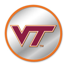 Load image into Gallery viewer, Virginia Tech Hokies: Modern Disc Mirrored Wall Sign - The Fan-Brand
