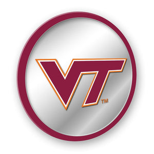 Virginia Tech Hokies: Modern Disc Mirrored Wall Sign - The Fan-Brand