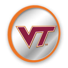 Load image into Gallery viewer, Virginia Tech Hokies: Modern Disc Mirrored Wall Sign - The Fan-Brand