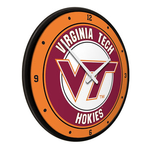 Virginia Tech Hokies: Modern Disc Wall Clock - The Fan-Brand