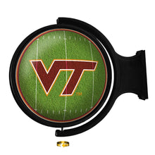 Load image into Gallery viewer, Virginia Tech Hokies: On the 50 - Rotating Lighted Wall Sign - The Fan-Brand