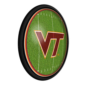 Virginia Tech Hokies: On the 50 - Slimline Lighted Wall Sign - The Fan-Brand