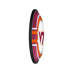 Virginia Tech Hokies: Oval Slimline Lighted Wall Sign - The Fan-Brand