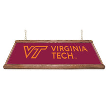 Load image into Gallery viewer, Virginia Tech Hokies: Premium Wood Pool Table Light - The Fan-Brand