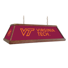 Load image into Gallery viewer, Virginia Tech Hokies: Premium Wood Pool Table Light - The Fan-Brand
