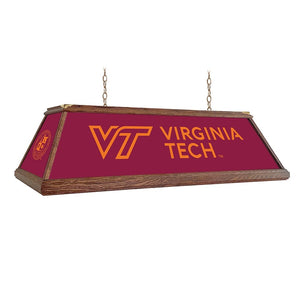 Virginia Tech Hokies: Premium Wood Pool Table Light - The Fan-Brand