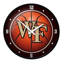 Load image into Gallery viewer, Wake Forest Demon Deacons: Basketball - Modern Disc Wall Clock - The Fan-Brand