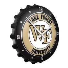 Load image into Gallery viewer, Wake Forest Demon Deacons: Bottle Cap Wall Clock - The Fan-Brand