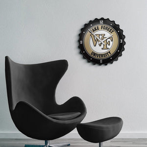 Wake Forest Demon Deacons: Bottle Cap Wall Clock - The Fan-Brand