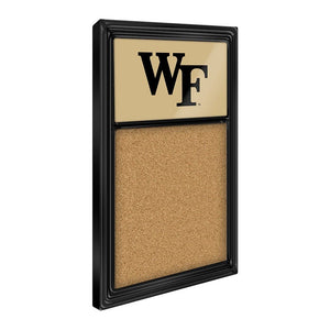 Wake Forest Demon Deacons: Cork Note Board - The Fan-Brand