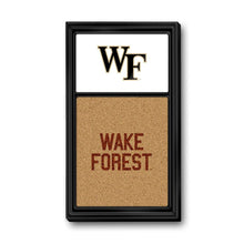 Load image into Gallery viewer, Wake Forest Demon Deacons: Dual Logo - Cork Note Board - The Fan-Brand