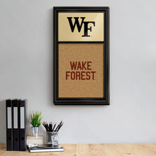 Load image into Gallery viewer, Wake Forest Demon Deacons: Dual Logo - Cork Note Board - The Fan-Brand