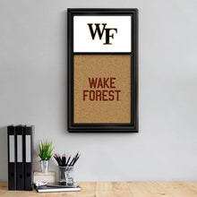 Load image into Gallery viewer, Wake Forest Demon Deacons: Dual Logo - Cork Note Board - The Fan-Brand