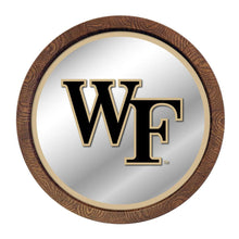 Load image into Gallery viewer, Wake Forest Demon Deacons: &quot;Faux&quot; Barrel Top Mirrored Wall Sign - The Fan-Brand