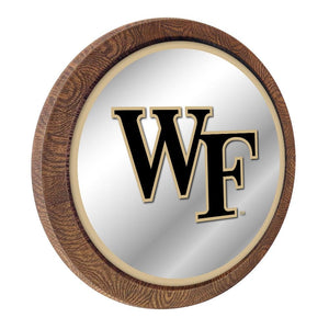 Wake Forest Demon Deacons: "Faux" Barrel Top Mirrored Wall Sign - The Fan-Brand