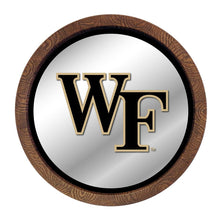 Load image into Gallery viewer, Wake Forest Demon Deacons: &quot;Faux&quot; Barrel Top Mirrored Wall Sign - The Fan-Brand