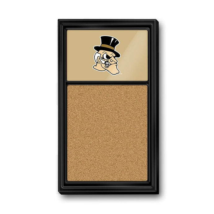 Wake Forest Demon Deacons: Mascot - Cork Note Board - The Fan-Brand