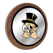 Load image into Gallery viewer, Wake Forest Demon Deacons: Mascot - &quot;Faux&quot; Barrel Top Mirrored Wall Sign - The Fan-Brand