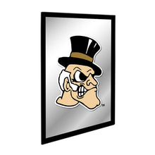 Load image into Gallery viewer, Wake Forest Demon Deacons: Mascot - Framed Mirrored Wall Sign - The Fan-Brand