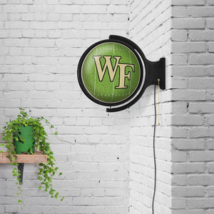 Wake Forest Demon Deacons: On the 50 - Rotating Lighted Wall Sign - The Fan-Brand