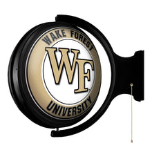 Load image into Gallery viewer, Wake Forest Demon Deacons: Original Round Rotating Lighted Wall Sign - The Fan-Brand