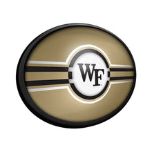 Load image into Gallery viewer, Wake Forest Demon Deacons: Oval Slimline Lighted Wall Sign - The Fan-Brand