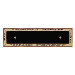 Wake Forest Demon Deacons: Premium Wood Pool Table Light - The Fan-Brand
