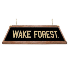 Load image into Gallery viewer, Wake Forest Demon Deacons: Premium Wood Pool Table Light - The Fan-Brand