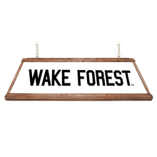 Load image into Gallery viewer, Wake Forest Demon Deacons: Premium Wood Pool Table Light - The Fan-Brand