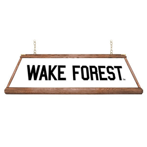 Wake Forest Demon Deacons: Premium Wood Pool Table Light - The Fan-Brand