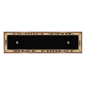 Wake Forest Demon Deacons: Premium Wood Pool Table Light - The Fan-Brand