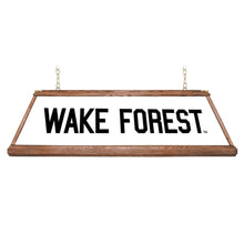 Load image into Gallery viewer, Wake Forest Demon Deacons: Premium Wood Pool Table Light - The Fan-Brand