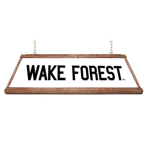 Wake Forest Demon Deacons: Premium Wood Pool Table Light - The Fan-Brand