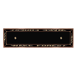 Wake Forest Demon Deacons: Premium Wood Pool Table Light - The Fan-Brand