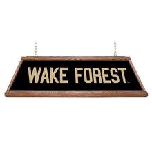 Load image into Gallery viewer, Wake Forest Demon Deacons: Premium Wood Pool Table Light - The Fan-Brand