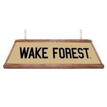 Load image into Gallery viewer, Wake Forest Demon Deacons: Premium Wood Pool Table Light - The Fan-Brand