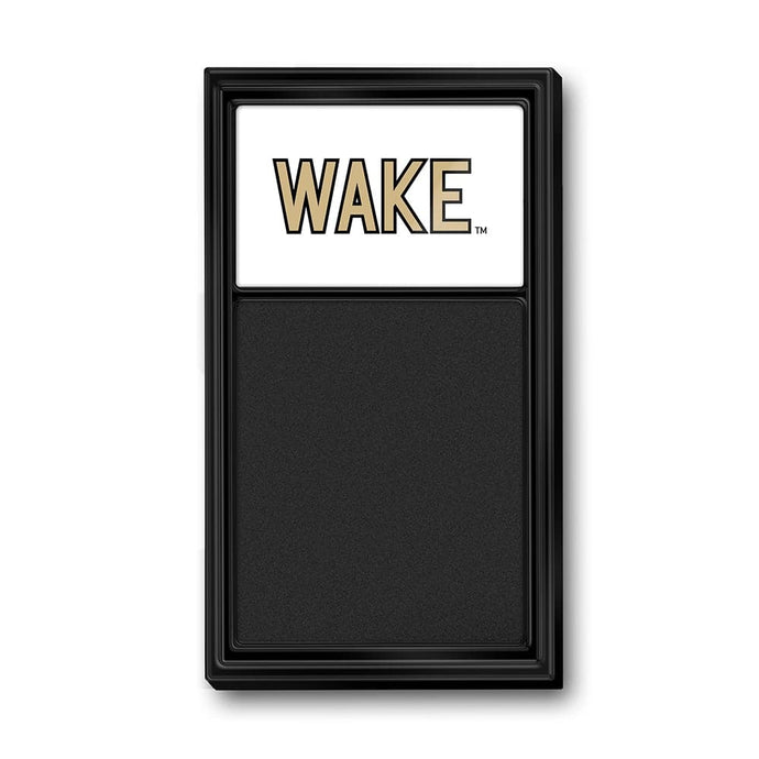 Wake Forest Demon Deacons: WAKE - Chalk Note Board - The Fan-Brand