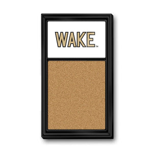 Wake Forest Demon Deacons: WAKE - Cork Note Board - The Fan-Brand