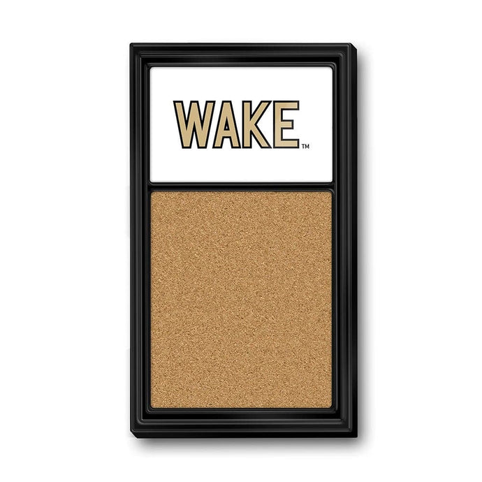 Wake Forest Demon Deacons: WAKE - Cork Note Board - The Fan-Brand