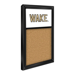 Wake Forest Demon Deacons: WAKE - Cork Note Board - The Fan-Brand